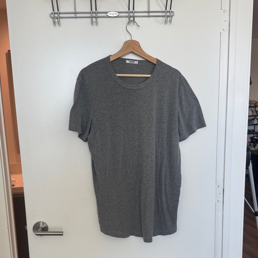 Buck Mason Heather Gray Short Sleeve Tee